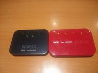 昔使っていたWiMAXの画像
