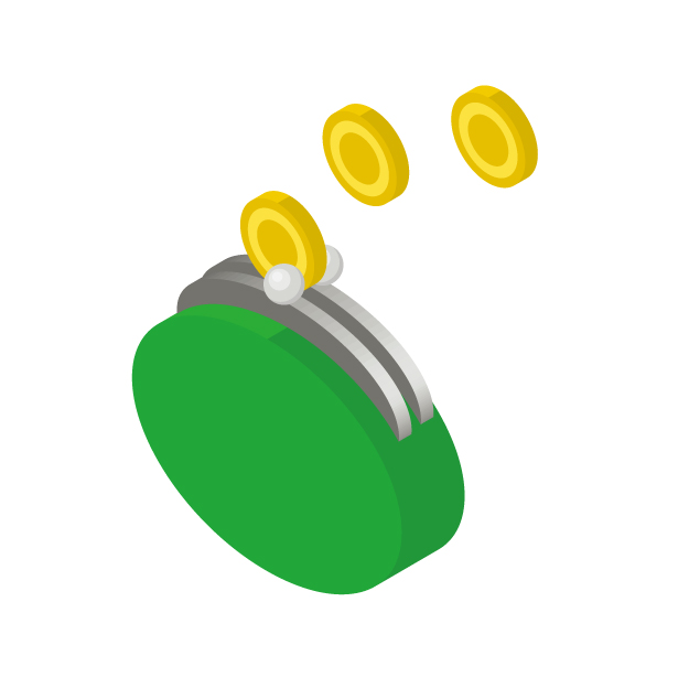 コストに関するお財布画像